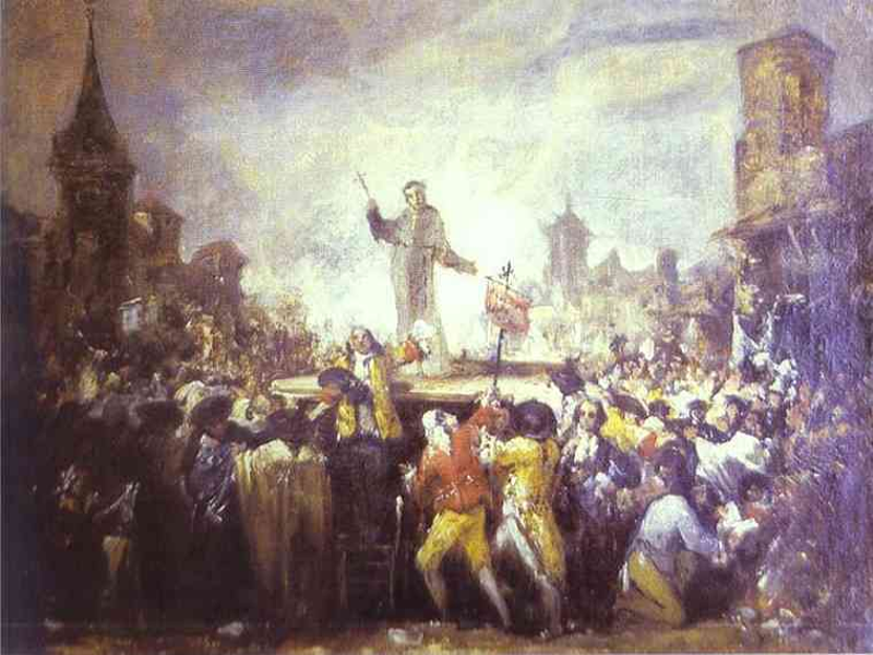 'Motín de Esquilache' | Atribuido a Francisco de Goya | Circa 1767 | Colección privada - París | Fuente; Wikimedia