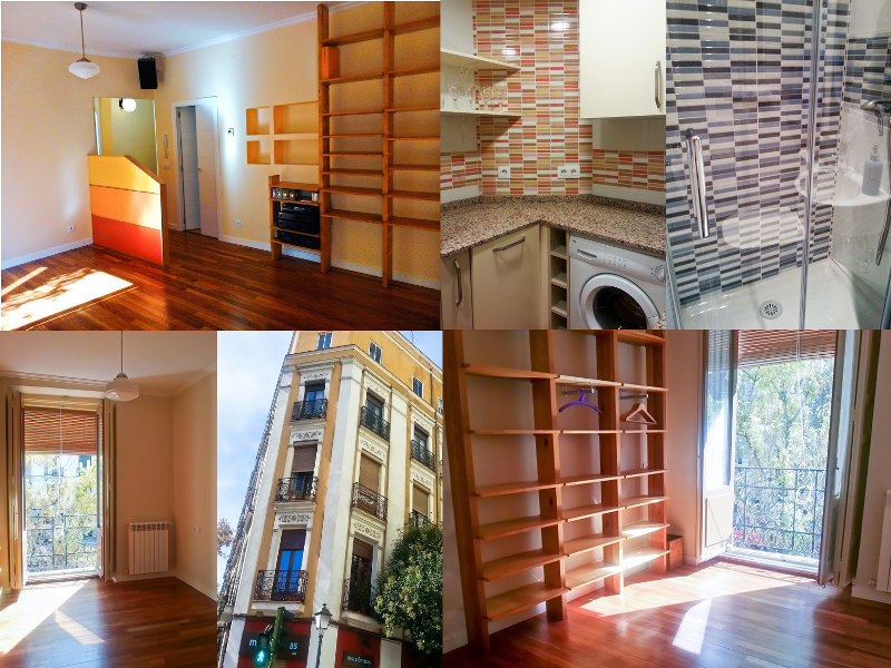 Piso alquiler | 1 dormitorio | Reformado a estrenar | Calle del Mesón de Paredes 92 | Lavapiés - Madrid