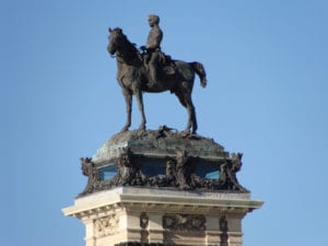 Monumento a Alfonso XII | 1922 | José Grases Riera | Estanque grande del parque del Retiro | Madrid | Estatua ecuestre de Alfonso XII | Mariano Benlliure